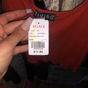Tank top crop top